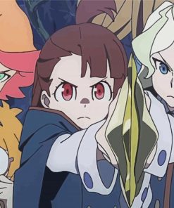Little Witch Academia paint by number