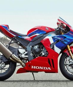 Motorcycle Honda Fireblade paint by number