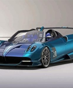 Pagani Huayra Sport Car paint by number