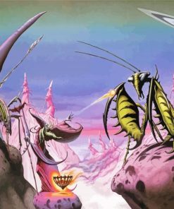 Rodney Matthews Skaly Cherep paint by number