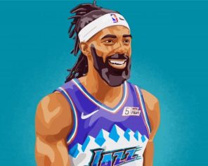 Rudy Gobert Art paint by number
