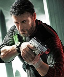 Sam Fisher Splinter Cell Game paint by number