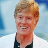 The Actor Robert Redford paint by number