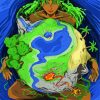 The Mother Earth Gaia paint by number