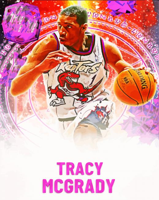 Tracy Mcgrady Poster paint by number