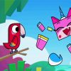 Unikitty Cartoon paint by number