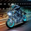 Yamaha MT 10 Motorcycle On Road paint by number