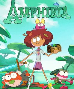 Amphibia Poster Paint By Numbers
