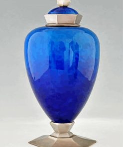 Blue Vase Art Paint By Numbers
