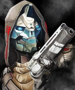 Cayde 6 paint by number