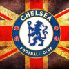 Chelsea Flag Art Paint By Numbers