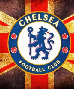 Chelsea Flag Art Paint By Numbers