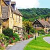 Cotswolds AONB Bourton On The Water Paint By Numbers