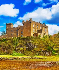 Dunvegan Castle paint by number
