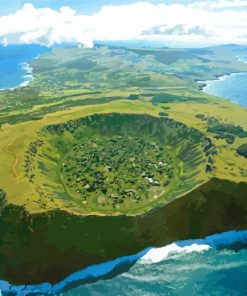 Easter Islands Chile Paint By Numbers
