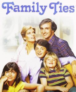 Family Ties Sitcom Paint By Numbers
