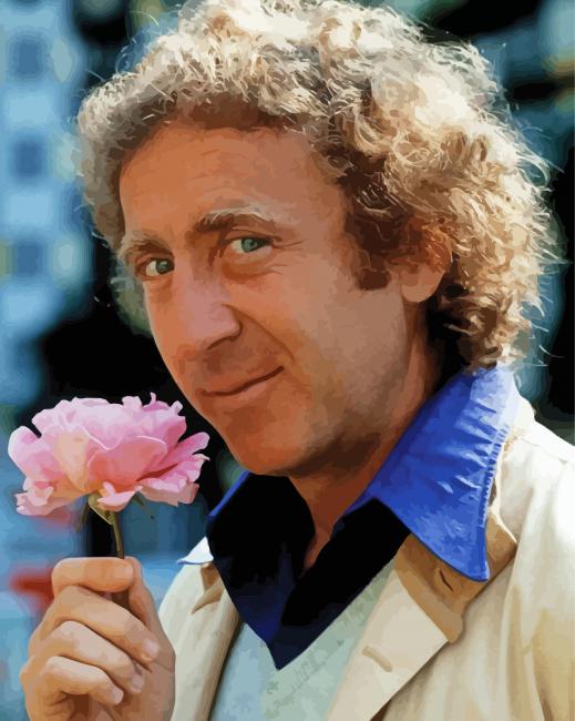 The Actor Gene Wilder Paint By Numbers