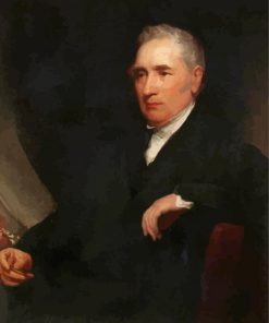 George Stephenson Portrait Paint By Numbers