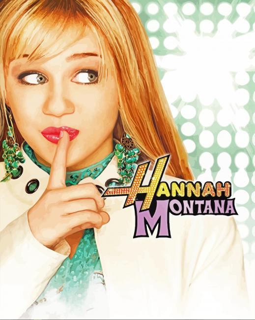 Hannah Montana TV Serie Paint By Numbers