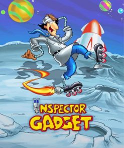 Inspector Gadget Poster paint by number