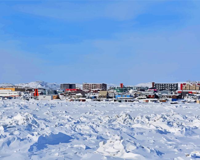 Iqaluit Canada Paint By Numbers