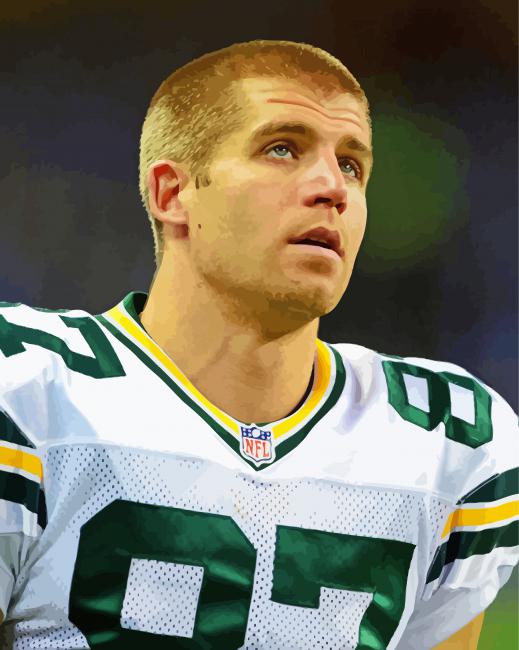 Jordy Nelson paint by number
