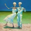 Love Skeletons Couple Dancing Paint By Numbers