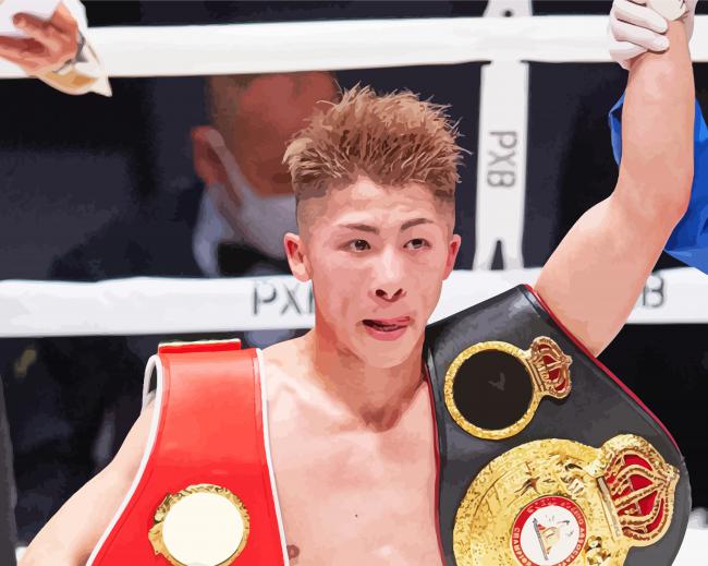 Naoya Inoue Japanese Boxer Paint By Numbers