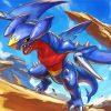 Pokemon Go Garchomp Paint By Numbers