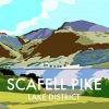 Scafell Pike Lake Poster Paint By Numbers