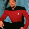 Star Trek Commander Riker paint by number