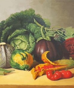Still Life Vegetables Art paint by number