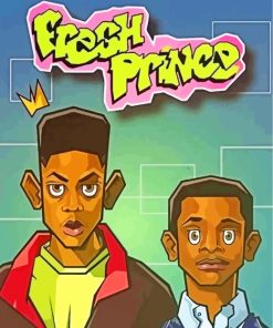 The Fresh Prince Of Bel Air Art paint by number
