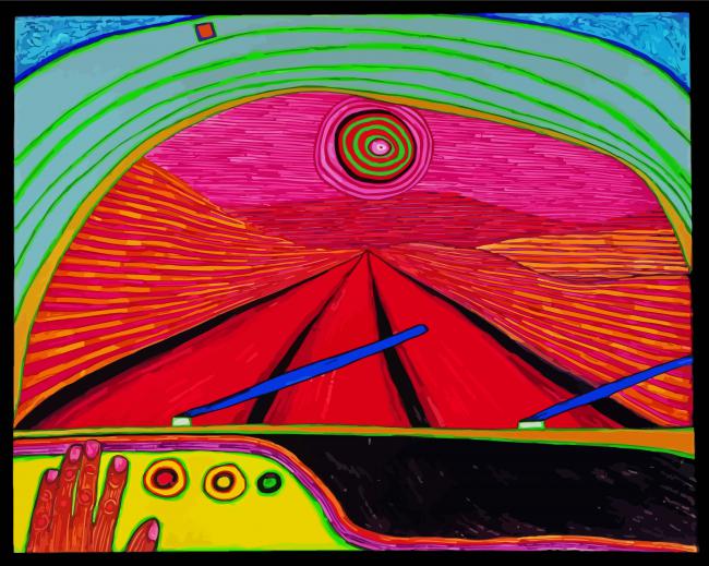 The Way To You Hundertwasser Paint By Numbers