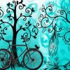 Whimsical Bicycle paint by number