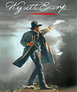 Wyatt Earp Poster paint by number