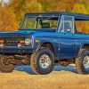 Aesthetic 1977 Bronco Four Wheel Drive paint by number