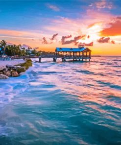 Aesthetic Florida Keys Paint By Numbers