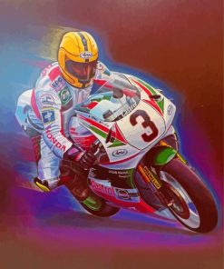 Aesthetic Joey Dunlop Paint By Numbers