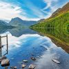 Buttermere Lake England paint by number