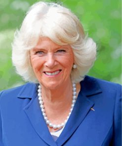 Camilla Parker Bowles paint by number