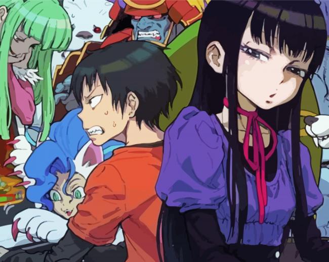 High Score Girl Manga Anime Paint By Number