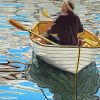 Man In Rowing Boat paint by number