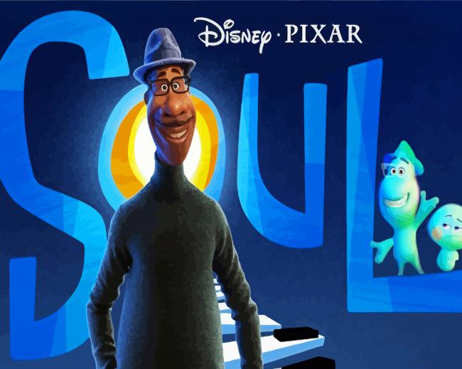 Soul Disney Movie paint by number