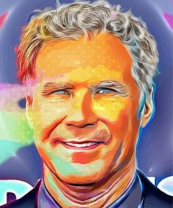 Will Ferrel paint by number