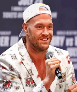 Tyson Fury Paint By Numbers